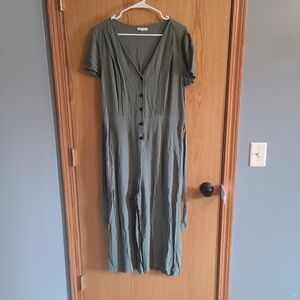 Maurices Olive Green Jumpsuit